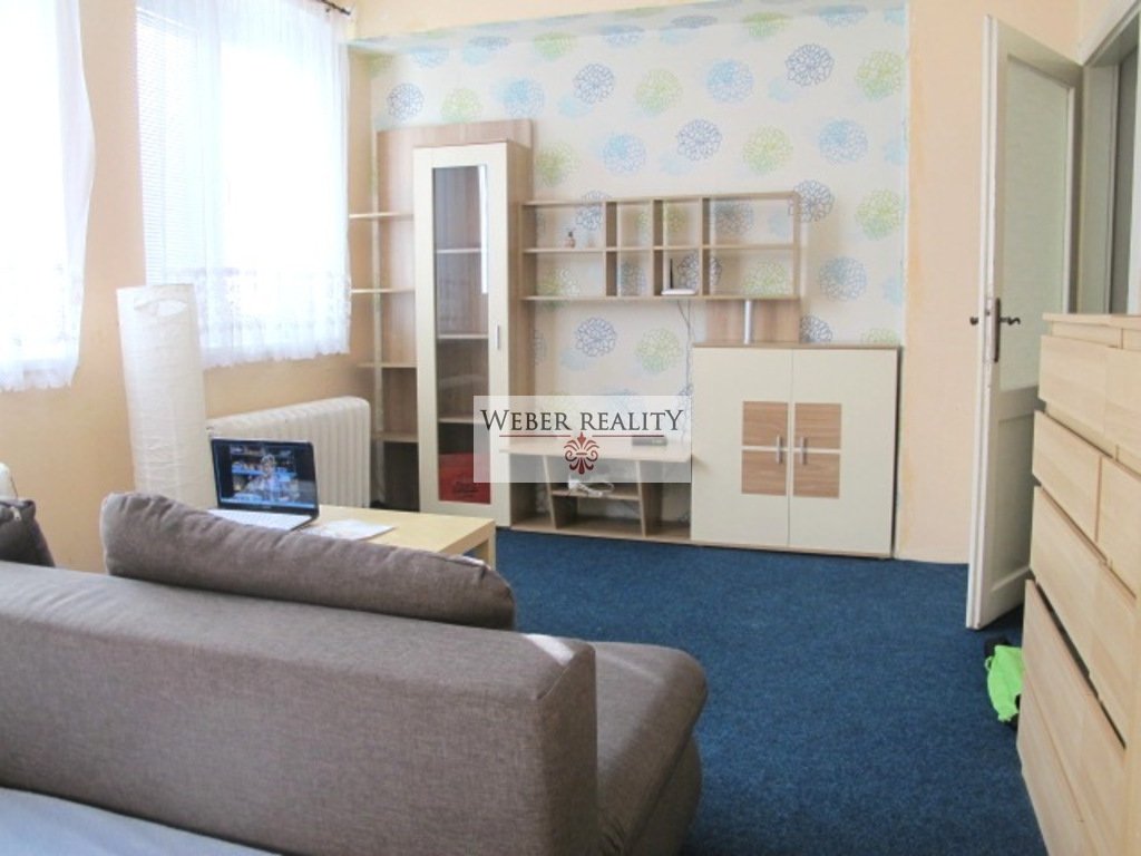 WEBER REALITY 1-izbový, kompletne zariadený byt v širšom centre, pekný, oproti Kauflandu Trnavská ul./(Bajkalská ul.)